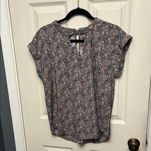 Chic Floral Women's Blouse